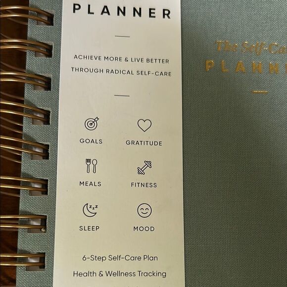 Simple Blue and Gold Design Planner new color is moon - Picture 4 of 15